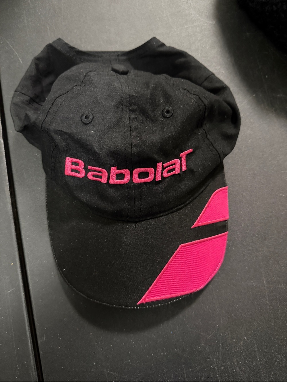 Babolat Women's Black and Pink Performance Tennis Cap